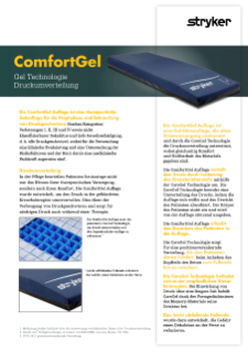 ComfortGel Spec Sheet DE.pdf