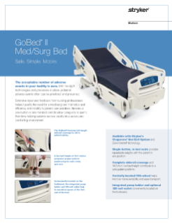 GoBed II Spec Sheet