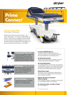 Prime Connect Spec Sheet DE