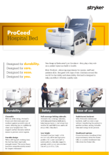 ProCeed spec sheet