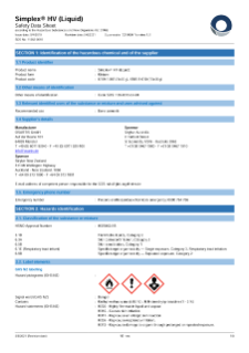 Simplex HV (Liquid) - SDS.pdf