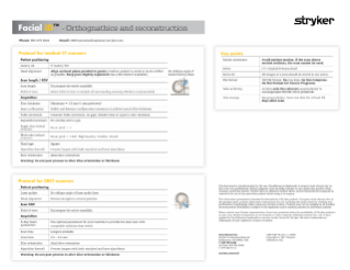 Facial iD CT Scanning Protocol