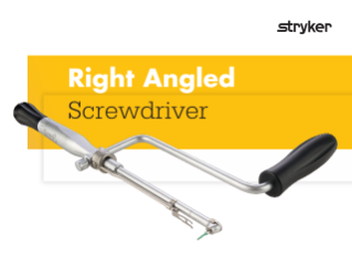 Right Angled Screwdriver brochure
