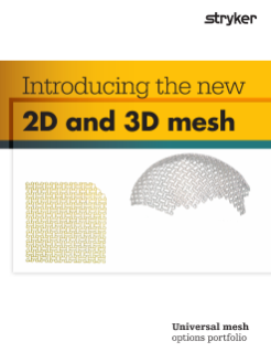 2D and 3D mesh brochure