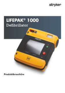 GERMAN LIFEPAK 1000 Brochure