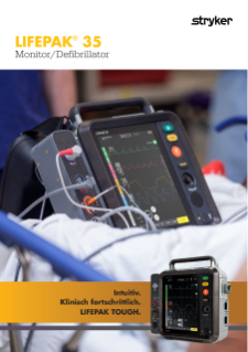 LIFEPAK 35 Krankenhausbroschüre DE