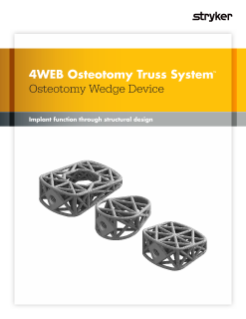 4WEB Osteotomy Truss System | Brochure