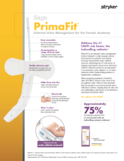 Sage PrimaFit brochure