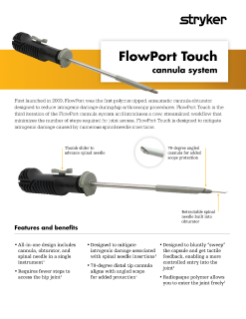 FlowPort Touch brochure