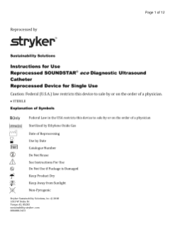 Reprocessed SoundStar eco Diagnostic Ultrasound Catheter
