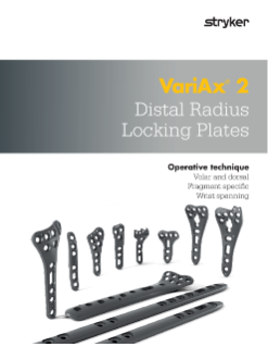 VariAx® 2 Distal Radius Locking Plates Operative technique